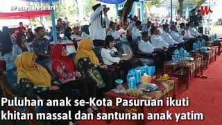Puluhan Anak Ikuti Khitan Massal Gratis Pemkot Pasuruan