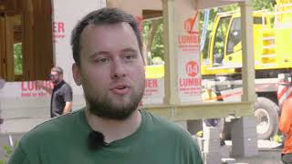 "We're actually directly affecting somebody's life." | Construction in the Community