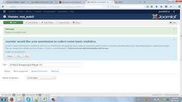 Responsive Audio Player(Playlist)  Joomla Module