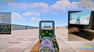 RUST HANDCAM AK HOLO 300M
