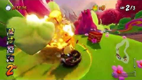 Crash Team Racing Nitro Fueled online 9- Crash Bash theme races with the Annoying Wumpa Crew(AWC)