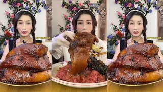 【ASMR】【MUKBANG】東坡肉 BRAISED PORK BELLY | EATING SHOW |CHINESE MUKBANG |食べ |吃播 LOVE ASMR•JENNIE #咀嚼音