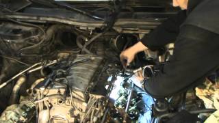 Замена маслосъемных колпачков BMW N62B48 самодельной приспособой в колхозном гараже)