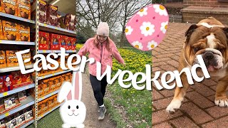 Cozy Easter Weekend Vlog  (SHOPPING, COFFEE & VISITING FAMILY)