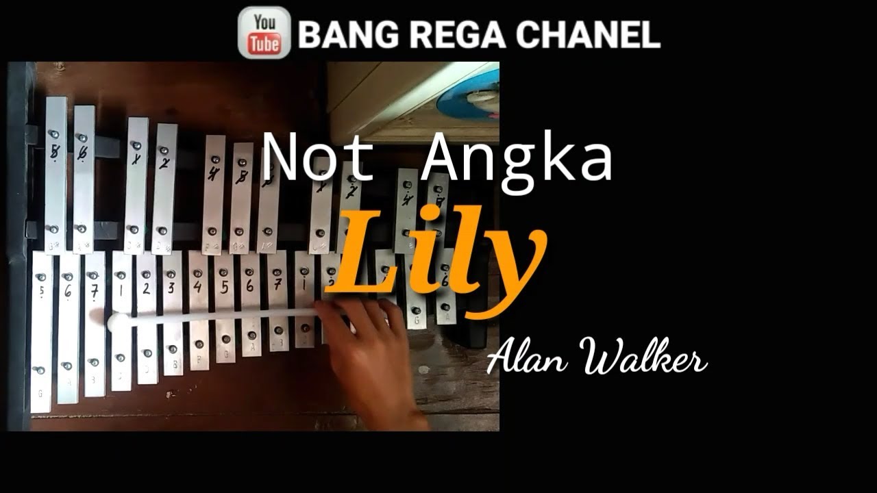 Not Angka Bellyra Lily Alan Walker Marching Bell - Belira - Lyre Cover
