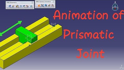 CatiaV5 || How to create Prismatic Joint explained in Hindi || Anand Asawa