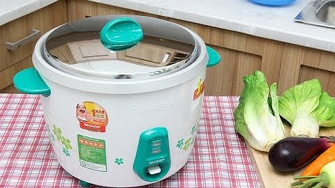 Nồi cơm điện Sharp KSH-322V - 760.000₫