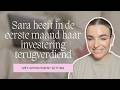 Sara | Binnen 6 weken het traject afgerond en in de eerste maand haar investering al terug
