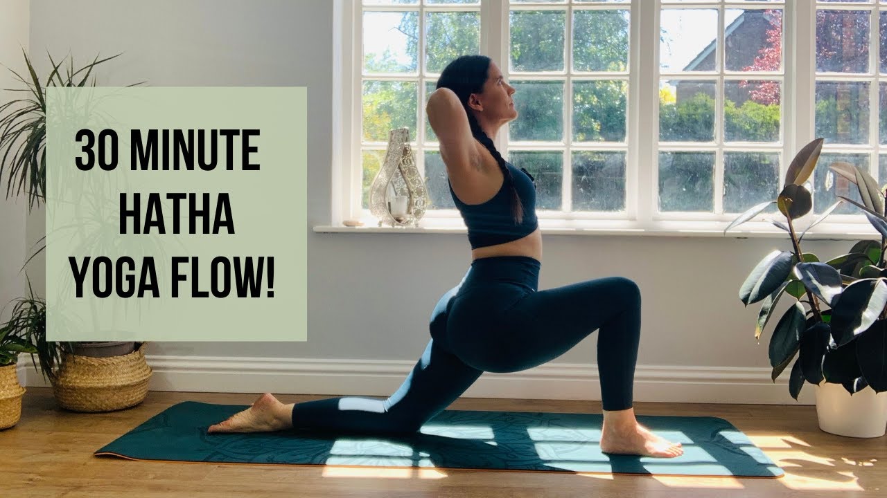 30 Minute Hatha yoga flow - a mindful practice. - YouTube