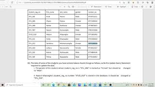 Database Management system - Question set 6