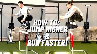 Increase your Vertical NOW | Workout &amp; Tips on how to Jump Higher &amp; Run Faster!