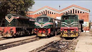 Locomotive Shed Multan is Full With Powerful Locomotives