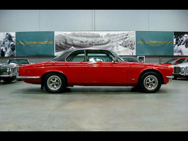 1976 Jaguar XJC 5.3L V12 - YouTube