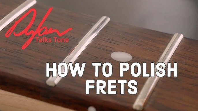 Cleaning Guitar Frets - With The Steel Wool - Phamox Music