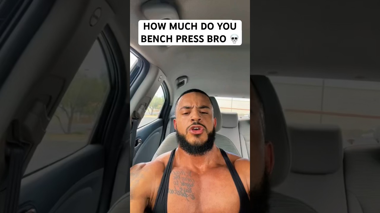 HOW MUCH DO YOU BENCH BRO 🤣🤣 - YouTube