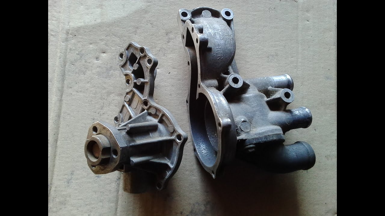 Течь помпы,как устранить не снимая