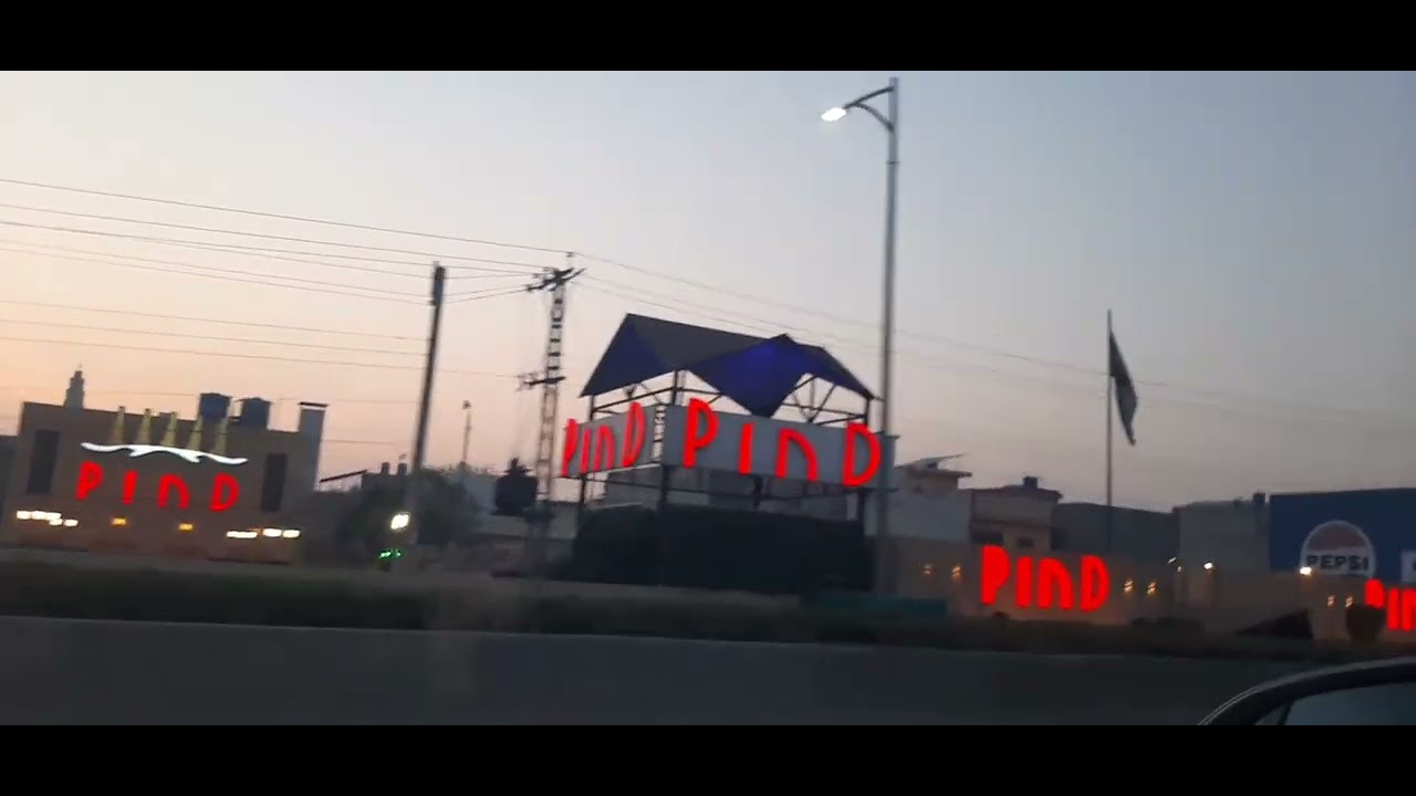 HOW BEAUTIFUL GT ROAD SIDE VIEWS MUREEDKAY, GURANWALA  SUNSET VIEW 🌇 TRAVEL WITH MAK 