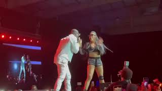 Dancer Kaffy Joins P'square on Stage to Perform ‘Bizzy Body’