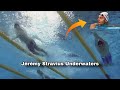 Jérémy Stravius Incredible Underwater Dolphin Kick Technique