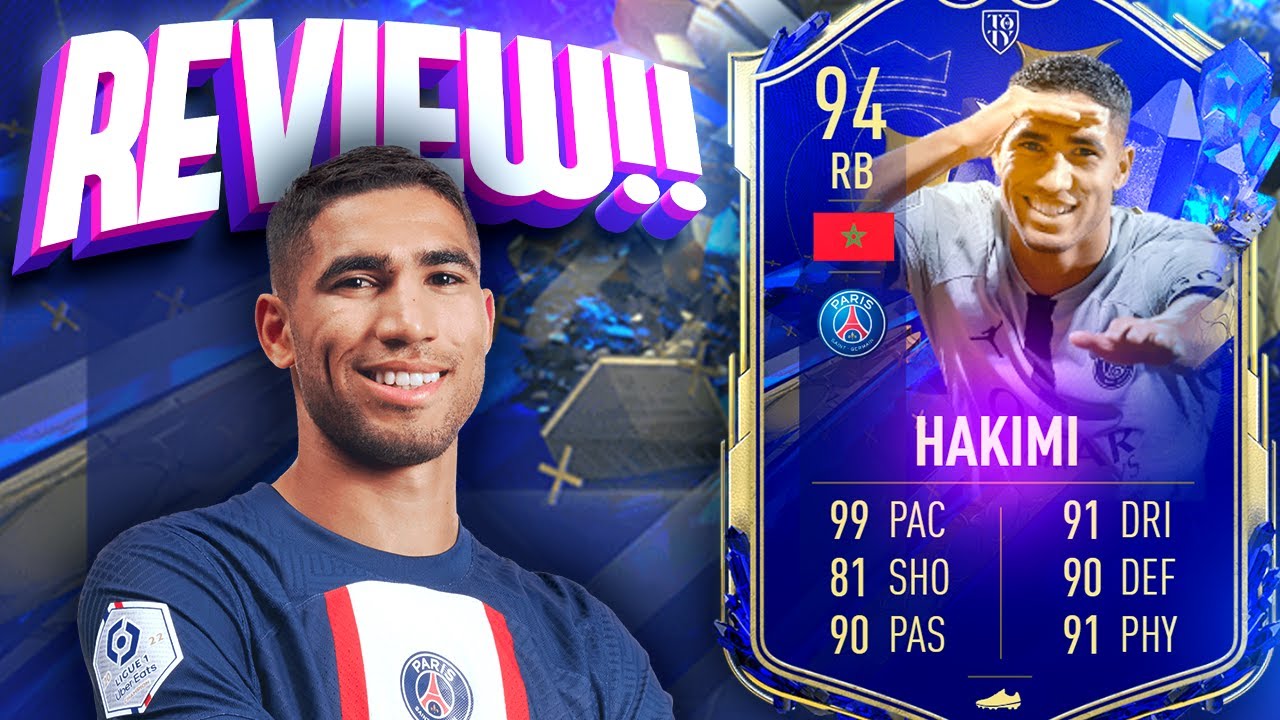 ES COMPLETISIMO!!! HAKIMI 94 TOTY | REVIEW en ESPAÑOL FIFA 23 ULTIMATE TEAM
