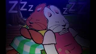 Ruby & Louise Sleeping & Snoring While Sitting On A Bench At Night