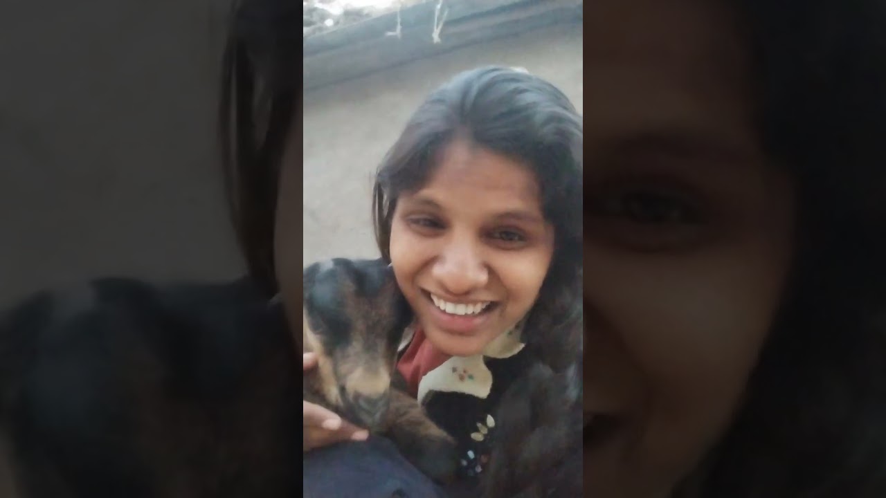 I played with our little baby 🐐goat... 