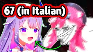 Raora Couldnt Keep It Together When Biboo Tried To Say 67 In Italian