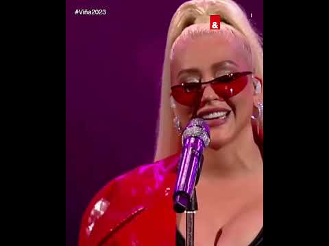 Christina Aguilera abre la quinta noche de #Viña2023