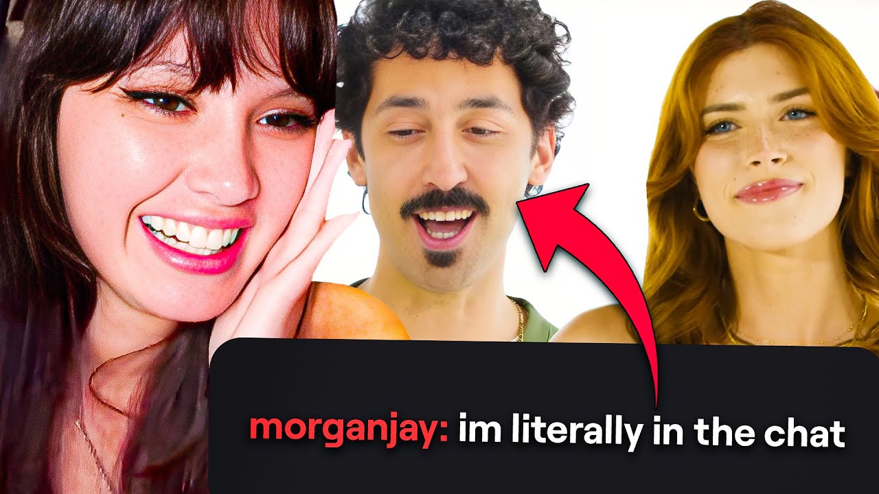 Reacting to a Blind Date WHILE HE WAS IN CHAT