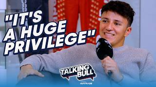 Isack Hadjar's FIRST INTERVIEW as an Oracle Red Bull Racing Driver! | Talking Bull