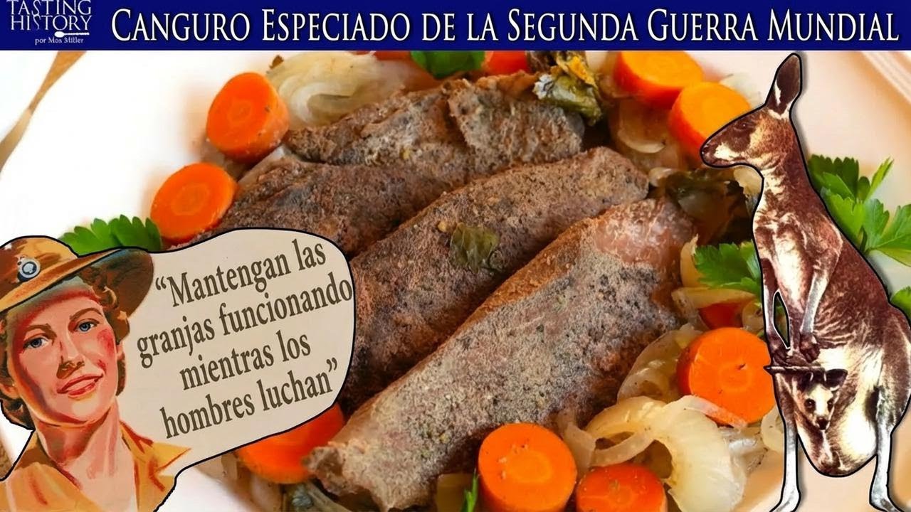 Cocinando canguro como en tiempos de guerra en Australia