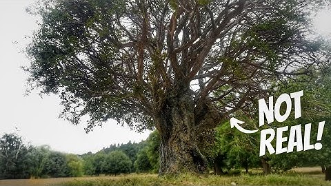 This is NOT a real tree! | Making a giant ultra realistic 1/24 scale tree - diorama tutorial 🌳