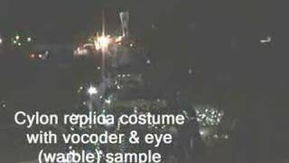 Cylon Costume With Vocoder Sample