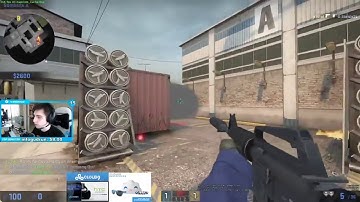 CS:GO - Shroud plays ESEA PUG on Cache 11.04.2017.