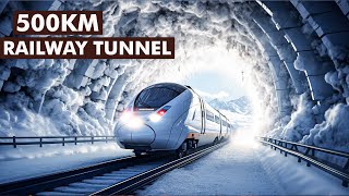 China Is Building The World's MOST DANGEROUS Railway Tunnel Across The Himalayas - Mega Project
