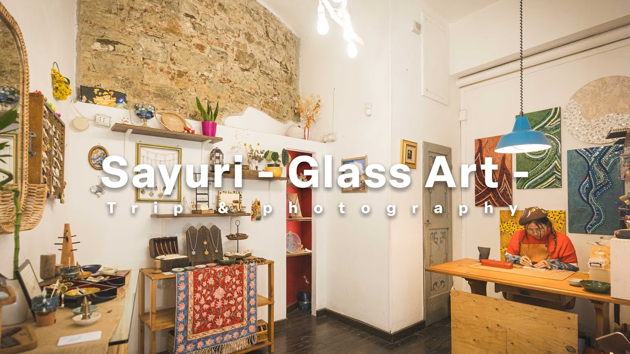 Japanese People Active in Italy] #06 : Sayuri Glass Art [Florence