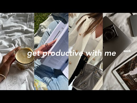 Get productive with me 👩🏽‍💻 | federica