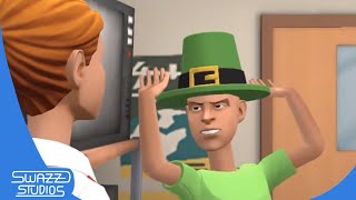 Caillou Bullies People On St. Patricks Day And Gets Grounded