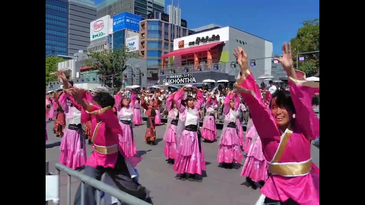 常笑　どまつり　2025 にっぽんど真ん中祭り　テレビ塔パレード会場　2025.8.31