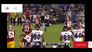 Lamar Jackson Flips into the endzone!!!