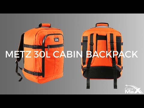 Travel gear review: Cabin Max Metz backpack (carry-on hand luggage)