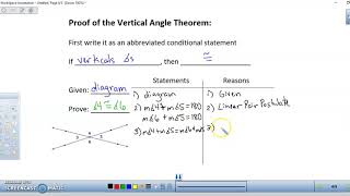 AdvG 2.5 Lesson VAT Linear Pair Postulate