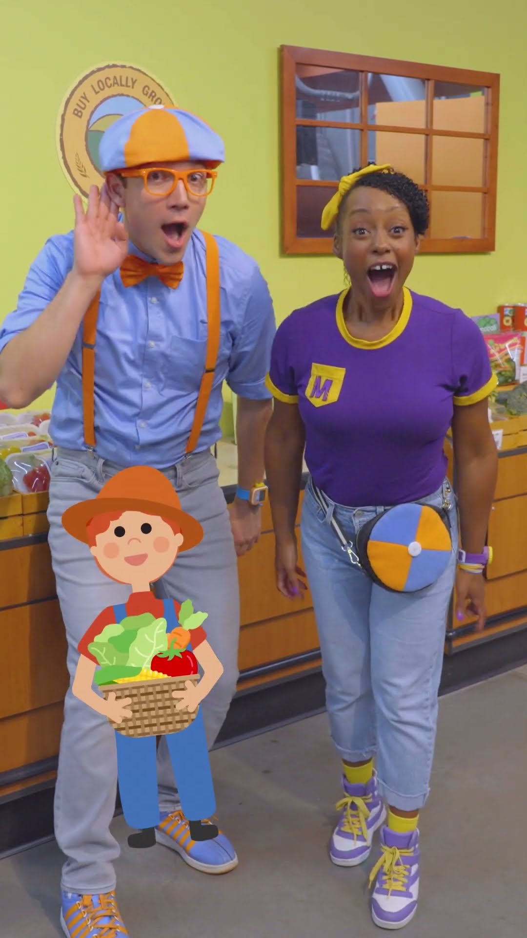 Caring for Our Bodies! | Blippi Shorts | #shorts #blippi #blippimusic