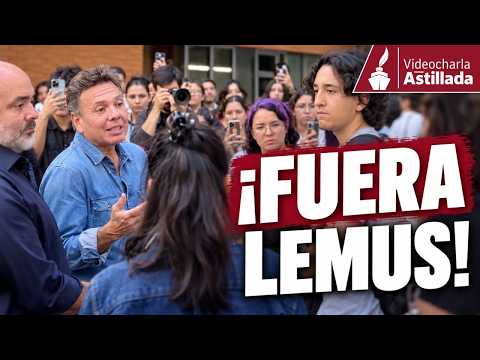 Estudiantes del ITESO increpan a Pablo Lemus por crisis de agua