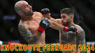 MMA Knockouts February 2024