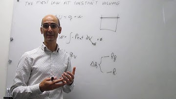 The first law at constant volume: path-dependent vs state functions
