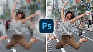 SHARPER Street Photos with one click! (Adobe Super Resolution Feature)