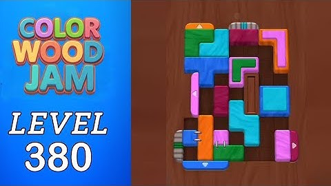 Color Wood Jam Level 380 Walkthrough