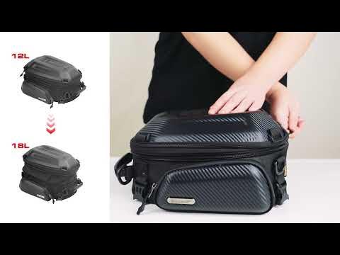 12L-28L Motorcycle Tail Bag