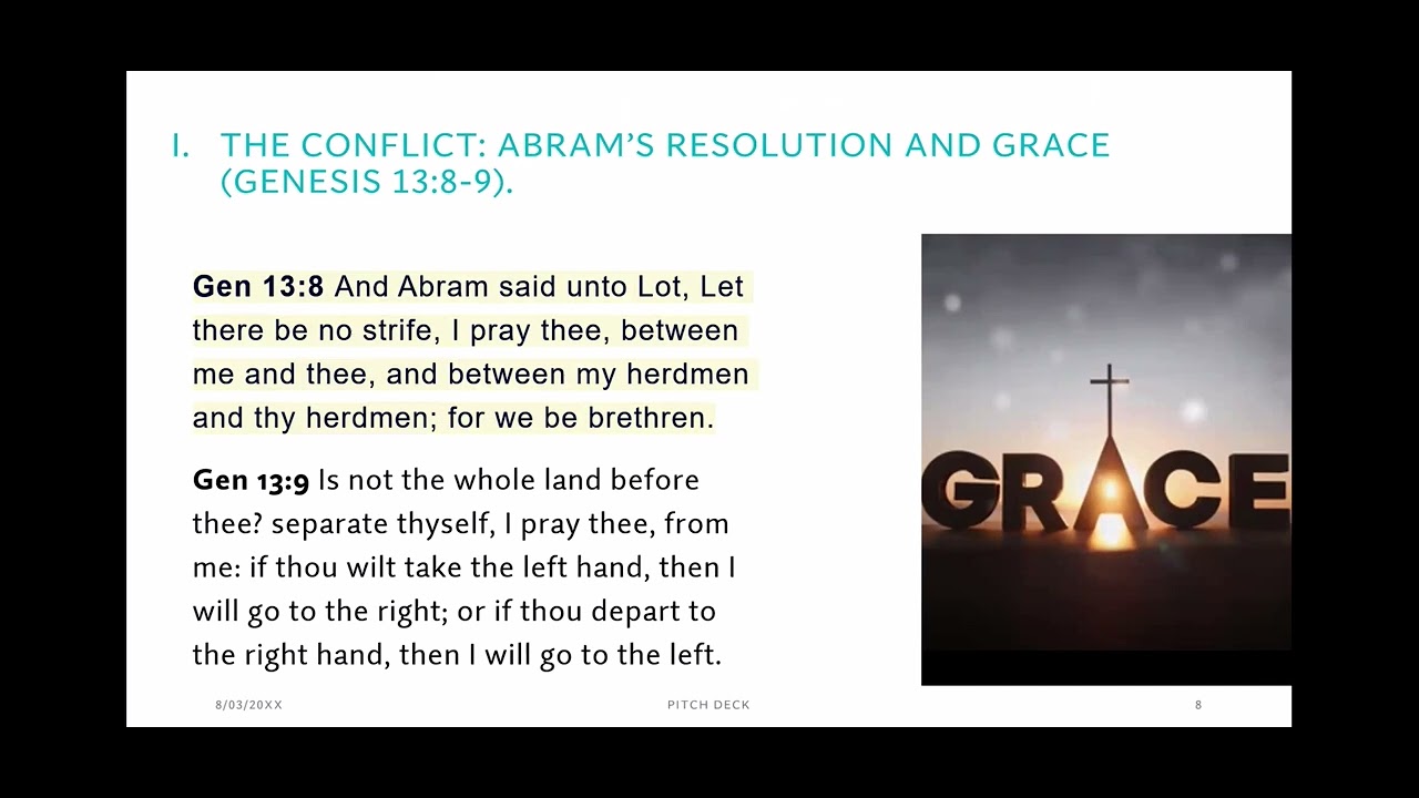 Genesis 13:8-18 “Abram Builds An Altar” - YouTube